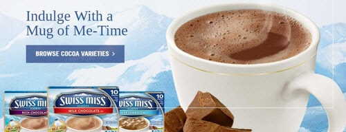 핫초코 브랜드 '스위스 미스'[스위스 미스 홈페이지 캡처]